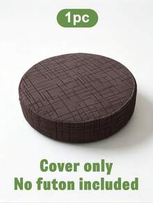 1PC Round Ottoman Covers Jacquard Sofa Ottoman Stool Slipcover All-Inclusive Elastic Putua Tatami Cushion Cover Pouf Cover For Living Room - Multicolor - View 17