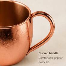 1/2/4pcs Rose Gold Copper Cup With Straw, Large Capacity Mug, Easy To Clean And Store, Suitable For All Seasons, Applicable For Various Cold Drinks, Home Dining Party Drinkware, Christmas Thanksgiving Gift - Rose Gold - View 7