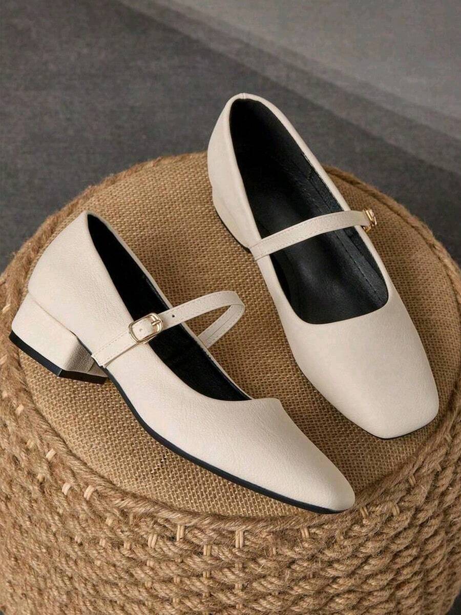 Women Flats - Beige - View 1