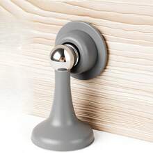 1pc Strong Magnetic Door Stopper Set, New Floor-Mounted Design Space-Saving And Doesn't Block Door Track, Strong Magnetic Adsorption Stable And Wind-Proof, Effectively Prevents Door Shaking - Multicolor - View 10