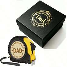 1pc Tape Measure Gift For Dad - Inch And Centimeter Units, Shockproof, Thickened Design, High Precision, Durable Steel Tape Measure With Locking Function, Perfect Touching Gift For Father's Day, Birthday, Christmas - Craftsman Woodworking Tool - Multicolor - View 14