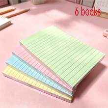 100 Sheets 4-Color Sticky Notes, Portable Self-Adhesive Easy-To-Use Sticky Notes For Diary, Crafting, Office, Home, Campus And More, School Supplies, Office Supplies, Desk Accessories, Back To School, Classroom Supplies Memo Paper (Multiple Styles Available) - View 16