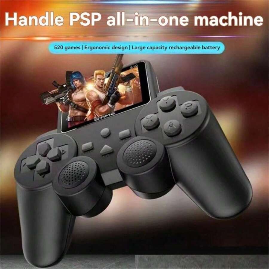Consola de juegos portátil retro FC 500-en-1 con batería de 1020mAh - Ver 1