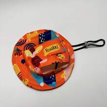 Adjustable Pet Hat Cat Mini Cowboy Sun Protection Straw Bucket Hat Helmet Cover Outdoor Accessories - Multicolor - View 10