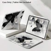 Butterfly, Flower And Other Pattern Painted Effect Tablet Protective Case With Stand, Suitable For Honor 8/9/10/X8/X8A/X9/X8Pro/X9Pro And Other Models/ MatePad Se 11 Inch/MatePad 11 Inch/11.5 Inch, MatePad Pro Apple 10th/11th Gen 2025 (A16), Galaxy Tab A7/A9 And Other Popular Models - Style 22 - View 8