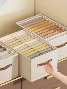 No-Divider Storage Box, Clothing Organizer Box, Home Clothing Storage Box, Drawer-Style Storage - Multicolor - View 5