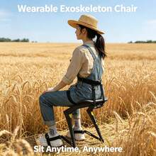Wearable Work Chair, Office Chair For Long-Term Standing Workers, Load Capacity 100kg - A - View 2