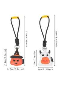 1 buah Gantungan Tas Halloween Kustom, Cocok untuk Halloween, Pesta Bertema Gelap, Anak Muda Subkultur, Pelajar, Hadiah Kecil untuk Liburan - MultiWarna - View 2