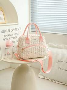 1pc Portable Tote Mommy Bag, Large Capacity Maternity Diaper Bag - Multicolor - View 4