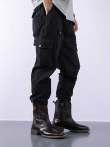 New Cross-Border Fashion Casual Boots - Black Brown - View 2