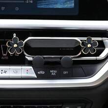 Car Air Vent Phone Holder, Car Air Vent Phone Holder, Floral Design, Auto-Lock, Stable Smartphone Holder, 360 Degree Rotation. Rotatable, Compatible With IPhone And Android, Navigation Function - Multiple Styles - View 10