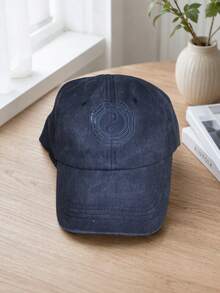 1pc Women's Personalized Baseball Cap With Ancient Chinese Tai Chi Bagua Pattern, Mysterious Street Casual Travel Versatile - Multicolor - View 8