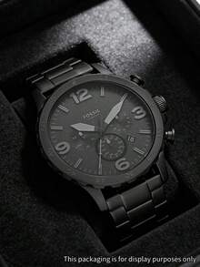Fossil Analog Chronograph Quartz Wrist Watch, Casual Business Daily Dress Watch For Men, Multiple Model Options - WATCH - View 10