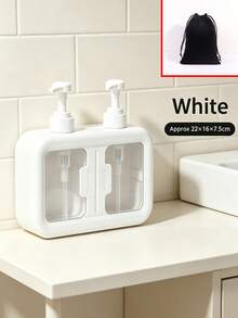 1pc Squishy‑Touch Press Empty Dispenser Bottles, Multi‑Color Style, Solid Pattern, PET Plastic Material, All‑Season Use, Minimalist Style, For Adults, For Travel Bathroom Kitchen Dorm Storage Organizing Occasions Bathroom Accessories Christmas Gift - Multiple Styles - View 11