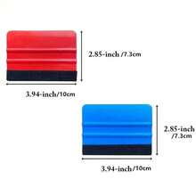 4pcs Felt Edge Squeegee Car Vinyl Wrap Tools, 4 Inch Vinyl Film Squeegee Application Tools, Suitable For Car Vinyl Wrap, Film Application, Wallpaper Application And Men's Tools - Multiple Styles - View 2