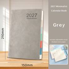 2027 New Calendar Log Self Discipline Check In Time Management One Page 365 Day Plan Book A5 Plan Notebook Learning Start Gift Suitable For Work And Study Supplies Return To Campus - A5 - View 9