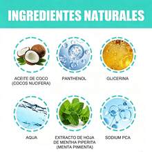 Oralhoe Enjuague bucal de coco y menta, blanqueamiento dental, aliento fresco, limpieza de olores bucales y cuidado de las encías - Líquido - Ver 3