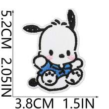 Sanrio Cartoon Embroidered Patch Set Cute Hello Kitty Kuromi KawDIY Appliques For Clothes Jackets Backpack Jeans Decor Accessories - Multicolor - View 3