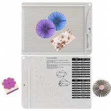 6.4"X 8.5" Mini Scoreboard, Multi-Function Creasing Board With Bone Folder And Guide Bar, Suitable For Card Making, Paper Craft Projects, Multi-Function Creasing Board And Creasing Folding Tool - Sets - View 12