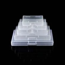 6pcs Transparent Plastic Storage Boxes With Hinged Lids - Clear Storage Boxes For DIY Crafts, Jewelry And Small Items, Secure Snap Closure, Stackable Design For Convenient Storage, Jewelry Storage Box 1PC Pencil Case - Clear - View 4