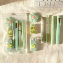 Ballpoint Pen Set Student Multi-Function Stationery Set Various Learning Supplies Set Gift Stationery - Ballpoint Pen Set - View 4