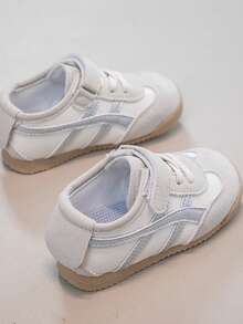 Giày leo núi cho bé trai phối màu vàng nâu, đế dày chống trượt, giày thể thao outdoor sneaker - Bạc - Xem 7