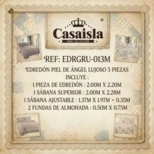 Casaisla Home Collection Comforter Sets - Chocolate Brown - View 2