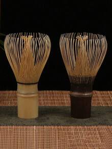 1 buah Pengaduk Teh Bambu Minimalis Buatan Tangan Jepang, Sikat Pengaduk Upacara Teh Matcha, Aksesoris Matcha, Alat Matcha, Untuk Persiapan Matcha - MultiWarna - View 5