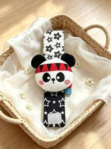 1pc Cartoon Baby Wristband, Unisex, Built-In Bell And Crinkle Paper, Baby Early Education Soothing Toy, Suitable As Newborn Gift - Multicolor - View 9