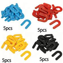 U-Shaped Tile Cross Spacers, Horseshoe-Shaped Tile Leveling Shims, Reusable Plastic Tile Gap Spacers, Suitable For Ceramic Tile, Glass, Marble, Stone Wall And Floor Installation - A-u Type - View 15