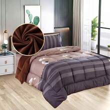 Casaisla Home Collection Comforter Sets - Chocolate Brown - View 1