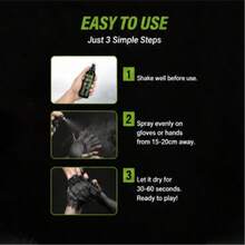 Anti-Slip Spray 120ml Professional Grade, Suitable For Table Tennis Rackets, Badminton Rackets, Goalkeeper Gloves, Shoes, Grip-Specific Anti-Slip Agent, Sports Equipment - B - View 6