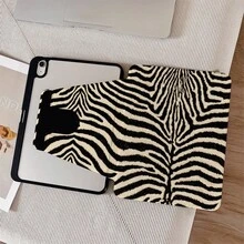 1件裝 斑馬紋 360度旋轉平板保護殼，相容 iPad 10代 10.9吋 2022 智慧保護殼/Air 13(M3 2025)/Air 11(M3 2025)/11(A16 2025)，相容 OPPO Pad、MatePad、Pad、Honor Pad、Xiaoxin Pad - 彩色 - 查看 7
