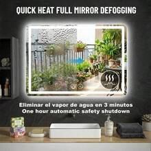 Bathroom Mirrors - Black - View 7