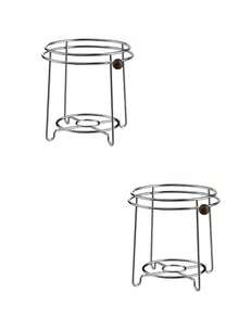 2/1pc Stainless Steel Desktop Trash Can, Mini Trash Can, Kitchen Trash Can, Office Desk Trash Can, Desktop Decor, Used For Storing Fruit Peels And Paper Scraps, Keep Desktop Clean, Suitable For Bathroom, Kitchen, Bedroom, Home, Office Desk, Coffee Table, Office, Living Room, Study, Durable, Christmas, Halloween - Desktop Version - View 7