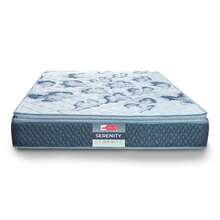 Colchón King Size Atlas del Descanso Serenity - Azul y blanco - Ver 7