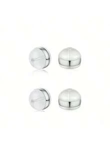 30/12pcs Silicone Anti-Loss Earring Backs,Fashion Daily Wear Secure Earring Backs Silicone Earring Backs Suitable For Heavy Earrings,Invisible Lifting - Copper Hoop Burger Earrings - View 11