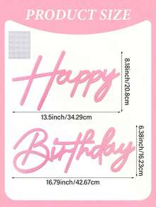 Happy Birthday Decoration, Felt Happy Birthday Letter Sign With Adhesive Backing, Suitable For Balloon Arch, Birthday Backdrop Wall Banner, Birthday Party Decoration, Balloon Arch Backdrop Decoration, Baby Shower And Birthday Party Photo Booth Backdrop, Arch Backdrop Cover, Birthday Banner, Happy Birthday Sign - Multiple Styles - View 9