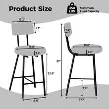Dining Chairs - Grey - View 3