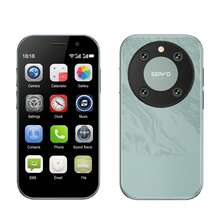 Điện thoại mini SERVO KING9000 4G LTE mạng di động, 2 SIM chờ, màn hình HD 3.0 inch, Android 10.0, RAM 2GB, ROM 16GB, pin 2000mAh, nhận diện khuôn mặt, camera 5.0MP - màu xanh lá - Xem 13