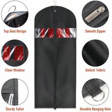 5 PCS Large Hanging Suit Bags Dress Coat Jacket Clothes Cover Dust Protector - View 6