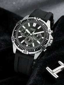 Fossil Analog Quartz Wrist Watch, Casual Business Daily Dress Watch For Men, Multiple Model Options - WATCH - View 6