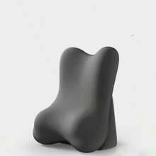This Bedside Reading Pillow Features Two Adjustable Memory Foam Triangular Pillows, An Extra-Large Backrest Suitable For Sitting Up In Bed, A Comfortable Triangular Seat Cushion, And A Removable Headrest. - Black - View 2