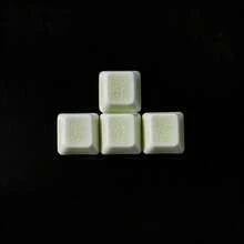 Cracked Ceramic Keycaps WASD Supplement Keys F-Row Supplement Keys Smooth Uniform Translucent Mechanical Keyboard Keycaps OEM Height - View 3