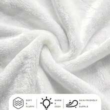 1PC Christmas Tree And Snowflake Print Blanket - Made Of Soft Plush Flannel, Perfect For Sofas, Beds, Or Recliners. It Is Ideal For Holiday Decorating, Home Decor And Gift Giving - Multicolor - View 6