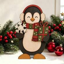 2D Christmas Themed Decorative Ornament, Suitable For Study, Bedroom, Living Room Decoration And Display - A - View 1