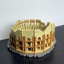 1550pcs Ancient Roman Architecture Building Blocks Eternal City Set - Explore World Wonders, Perfect Choice For Collectors And Holiday Gifts - 1550pcs Ancient Roman Architecture - View 3