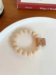 10 High-Elastic Adorable Bear Designs, Simple And Versatile Women's Hair Ties, Perfect For Daily Wear And Mother's Day Gifts - Multicolor - View 3