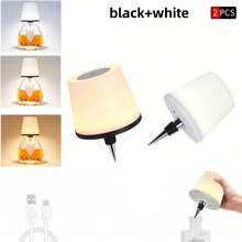 Wireless Wine Bottle Lamp Upgraded Version - Fully Transparent Frosted, USB Rechargeable, Touch Switch Control, 3-Color Light/Dimmable Switchable, Smart Ambient Light, 360° Illumination, Pointed Plug-In Design, Easy Installation, Ideal Gift For Parties, Restaurants, Bars And Home Decor - Desk Lamp - View 14