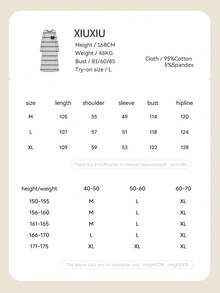 Gongdie Universal Women Toothless Nightgown,Spring Fall Gray Contrast Striped Soft Cotton Loungewear With Pocket - Grey - View 7